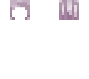 short pastel violet hair base