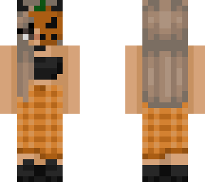 spoopy pumpkin girl