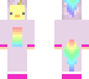 duck in a onsie