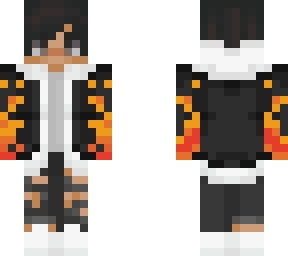 flaming random dude