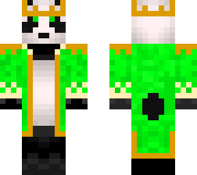 green panda