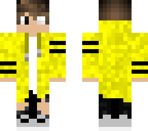 long yellow hoodie