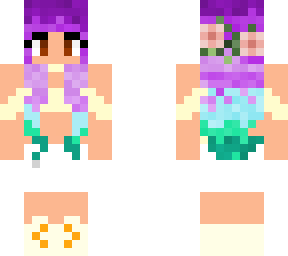 party dress purple haired girl (comment any requests)