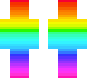 rainbow skin