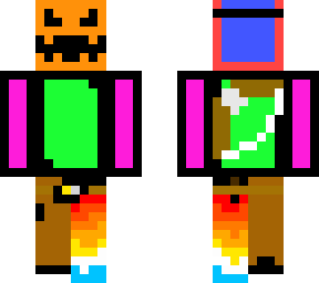 sad skin (pumpkin variation)
