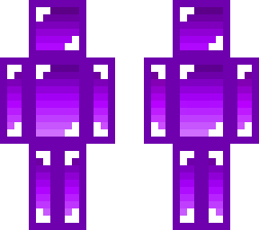 shiny purple gradient person