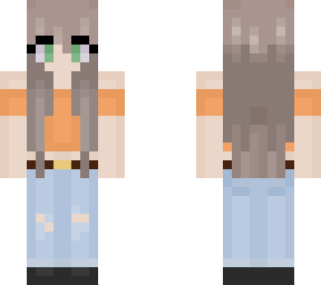 surprise pumpkin girl skin !!