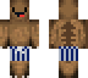 weasel with swim trunks