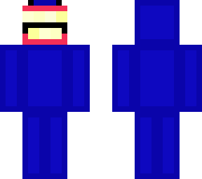 blue toothy guy