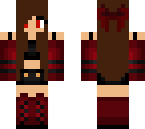 gothic demon girl