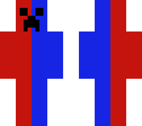 red and blue creeper