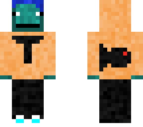 spooky tuna man without mask