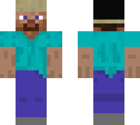 steve with fur hat