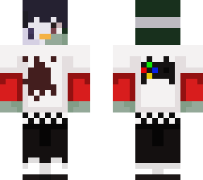 zombie penguin gamerboy - skintober 9