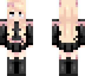 black dress