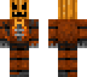 day 11:jack-o-bonnie with a pumpkin head