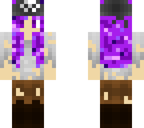 pirate girl galaxy hair