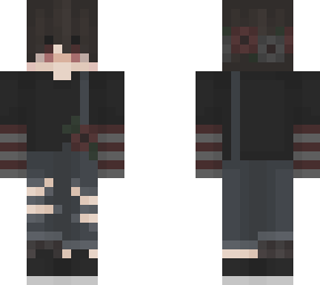 q (my oc) changed clothes