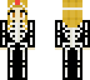 queen of the dead (skeleton edgy girl skintober)