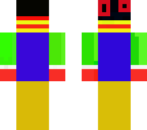 robber looking skin /creepy