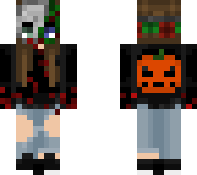 rose skin halloween version