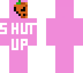 shut up! pumpkin face