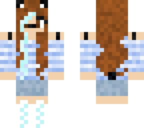 blue girl