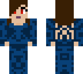 blue warrior battle armor (simple)