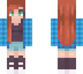 flannel season- skintober day 12