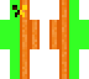 half creeper half jack o lantern