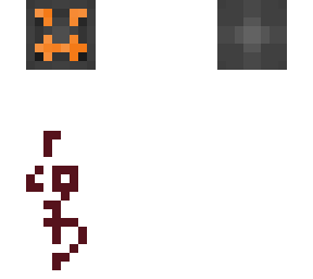 halloween head but he poop on himself