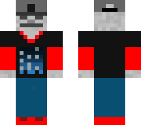 halloween teenage skeleton skin