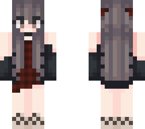 plaid dress girl (edit)