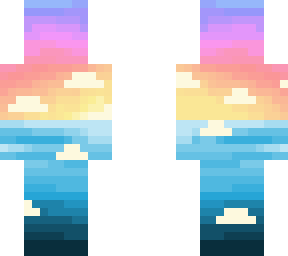 rainbow sunset