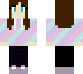 ranbow hoodie girl