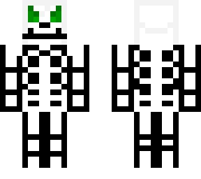 skeleton (green eyes)