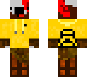 skep kratos with hoodie