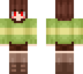 undertale chara skin? (edit)