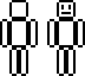 black and white guy
