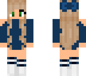 blue vsco girl (adaptation from my girlfriends skin)