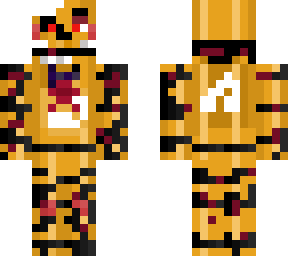 broken golden rock star freddy