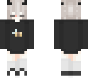 china - black sweater/bee