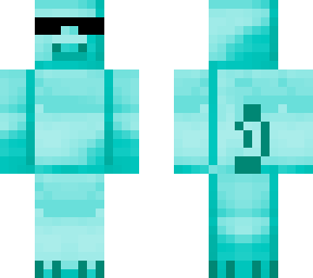 diamond pig with glasses