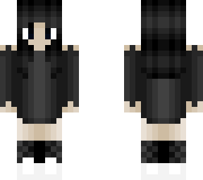 gothic chick. idk im tierd its 11pm -skintober day 12