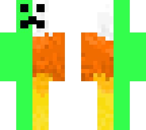 half creeper half candy corn :)