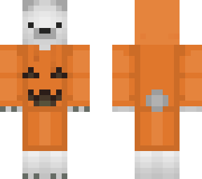 halloween polar bear w/ pants