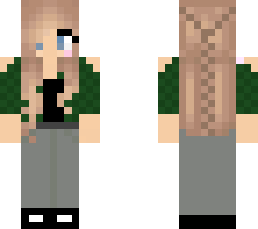 light brown hair flannel