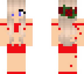 pretty girl, red dress