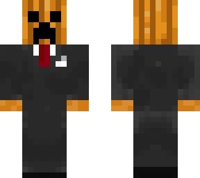 pumpkin in a suit