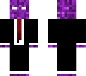 purple business man